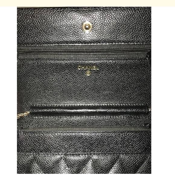 Authentic Chanel Le Boy caviar Wallet On Chain - Picture 4 of 6